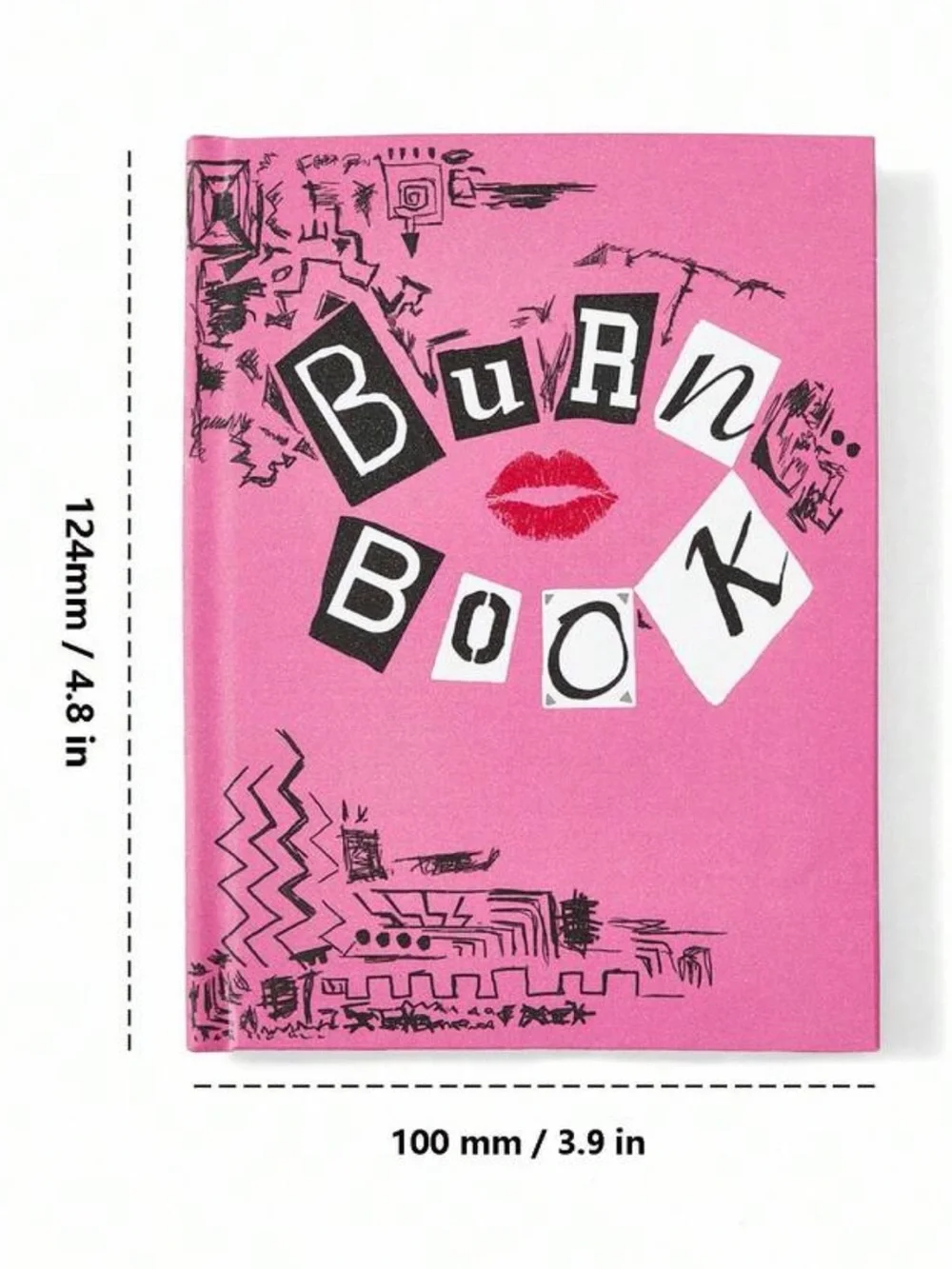 Macy's Pink 'Burn Book' Hardcover Journal